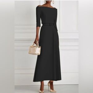 Chic Black Long Sleeve Dress